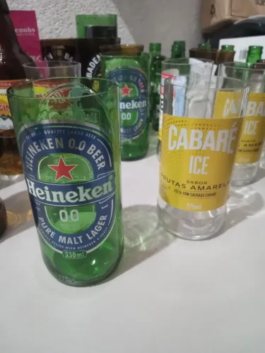 Copos de garrafas várias marcas