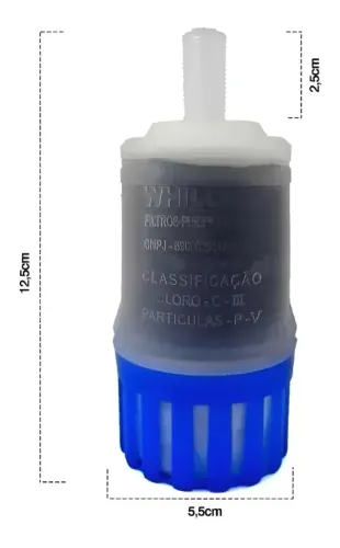 Refil Vela Universal Whilcla Filtro Purificador