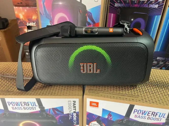 [NOVO/LACRADO]SOM JBL PARTYBOX GO - COM MICROFONE