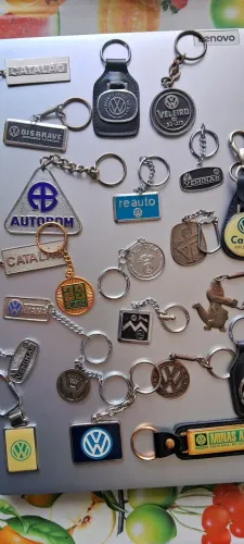 Coleção Antiga de Chaveiros Volkswagen Concessionárias 