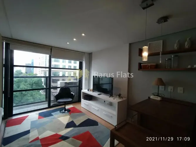 Flat para locação na Vila Olímpia - Edifício Urbano Duplex - Cód. YLI08339
