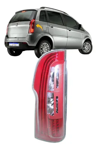 Lanterna Fiat Idea 2011 2012 2013 2014 2015 2016 Led L.d