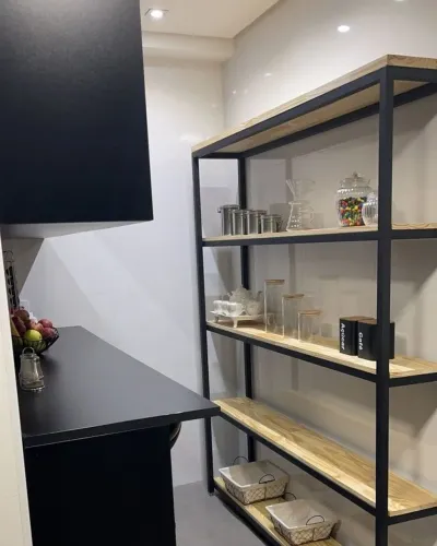 Estante industrial móvel móveis 