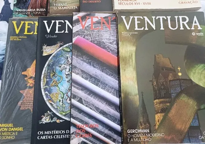 varias unidades trimestrais da revista ventura