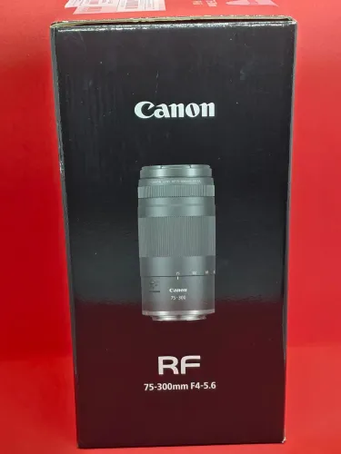 Lente Canon RF 75-300mm F4-5.6 - Nova, lacrada! Com nota fiscal e garantia da Canon BR.