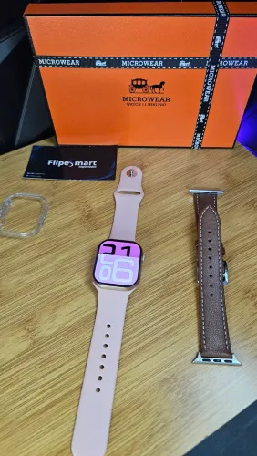Smartwatch Watch 11 Mini Rosê(Responde msgs pelo smartwatch)
