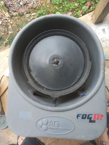 Ventilador climatizador com nevoa industrial 