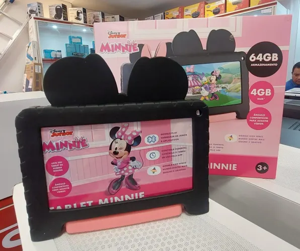 Tablet Infantil Minie e Mickey 64gb/4 Ram 7"