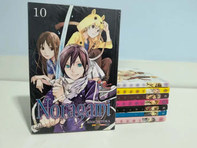 Noragami 02, 04, 06, 07, 08, 09, 10, 13 mangás 