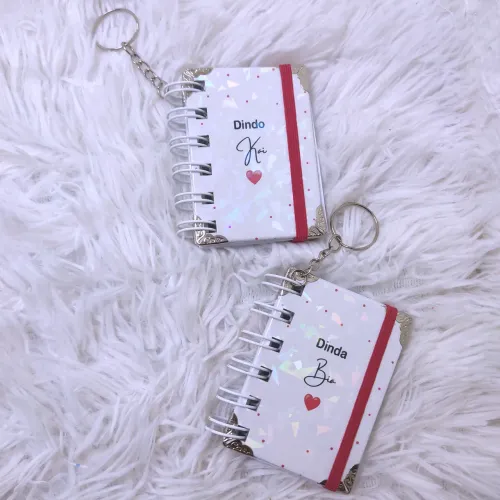 Mini Chaveiro Agenda Personalizado
