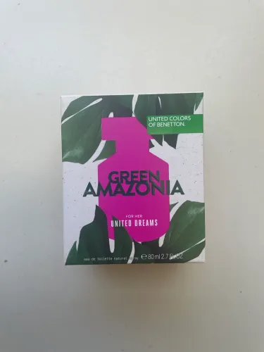 Perfume Benetton Green Amazonia for her zero bala