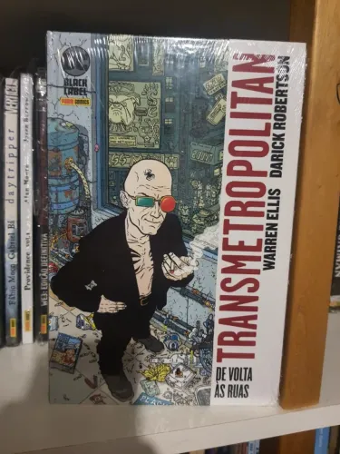 HQ Transmetropolitan vol 1 - Capa dura - Novo lacrado