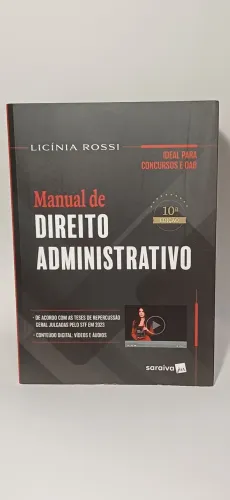 Manual de Direito Administrativo - Licínia Rossi 10a ed 2024 NOVO