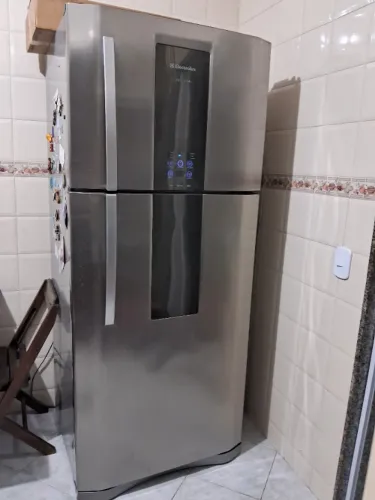 Geladeira eletrolux infinity inox 553l frost free