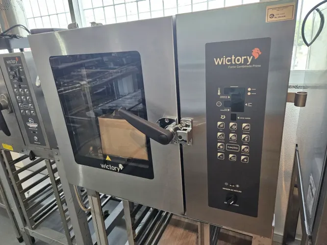 forno combinado digital 5 gns c/ cavalete Wictory