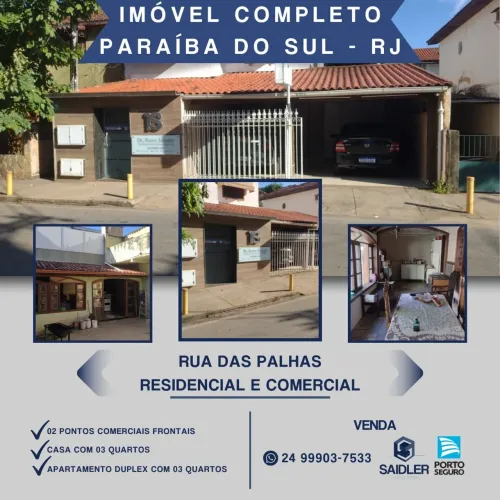 Casa em Paraíba do Sul RJ, Rua das Palhas