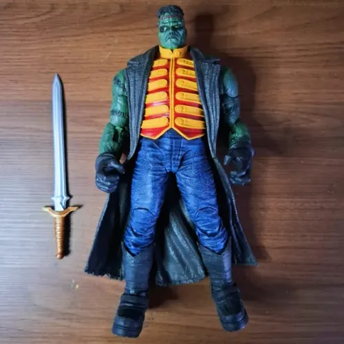 Figura de ação Frankenstein MCfarlane DC Multiverse Megafig