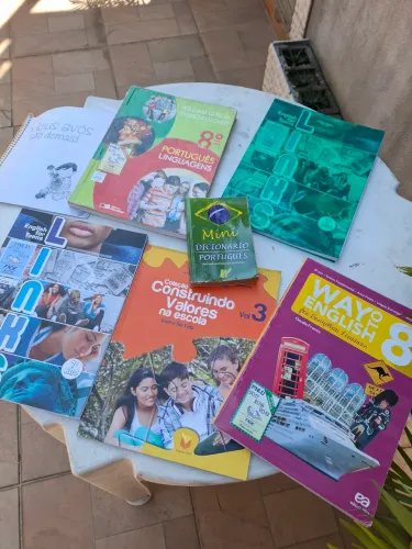 Livros escolares diversos