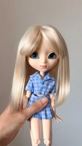 Peruca wig para Blythe/Pullip (9/10)