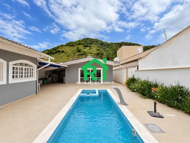 Casa com 4 quartos, lazer privativo e 6 vagas à venda em Jardim Guaiúba, Guarujá