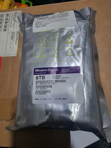 HD WD PURPLE 8TB SATA 6GBs