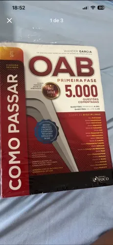 Livro da OAB edição 2026