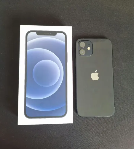 iPhone 12 128GB - Preto | Excelente Estado | Caixa Original