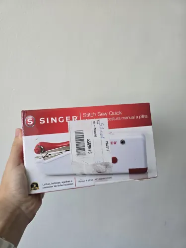 Mini Máquina de Costura Portátil Singer Stitch Sew Quick (Na Caixa)