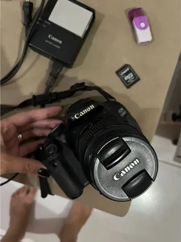 Uma câmera fotográfica