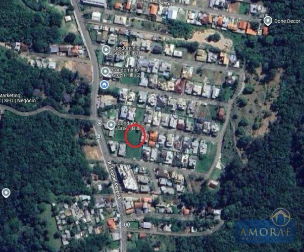 Terreno em condomínio fechado, 420 m² por R$ 690.000 - Cachoeira do Bom Jesus - Florianópo