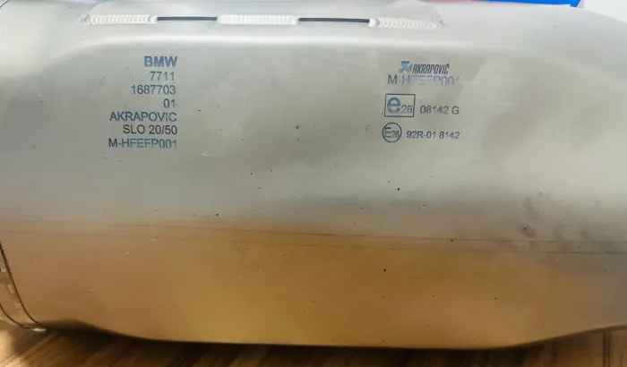 Escapamento akrapovic  para BMW. GS 1250 