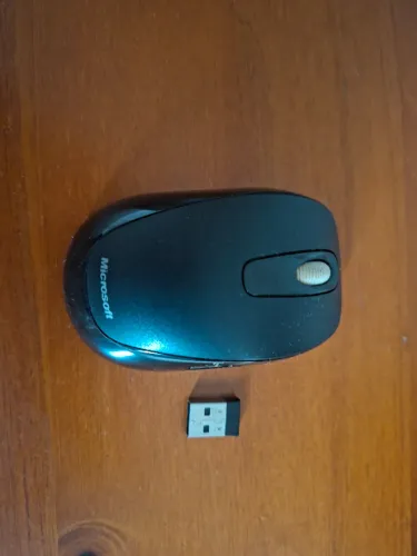 Mouse Sem Fio Microsoft Wireless com Receptor USB