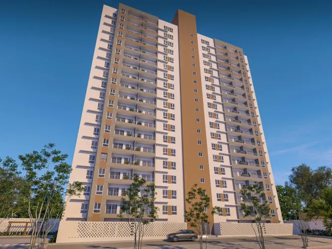 Apartamento no Santa Rosa de 2 quartos com área de lazer completa - Próximo ao BomQueSó