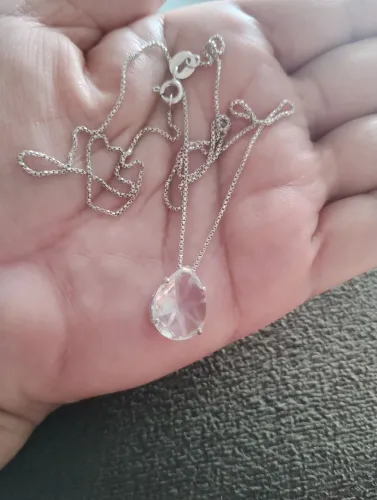 Cordão de Prata 925 com pingente.