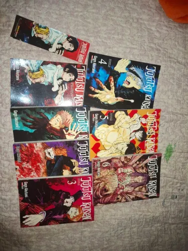 vende-se mangas jujutsukaisen vol 0-6
