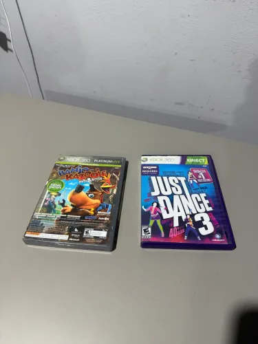 Jogos originais Xbox360Just dance 3 e Viva Pinata