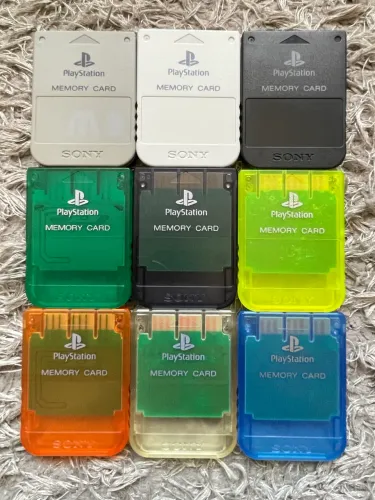 MEMORY CARD - PS1 -ORIGINAIS