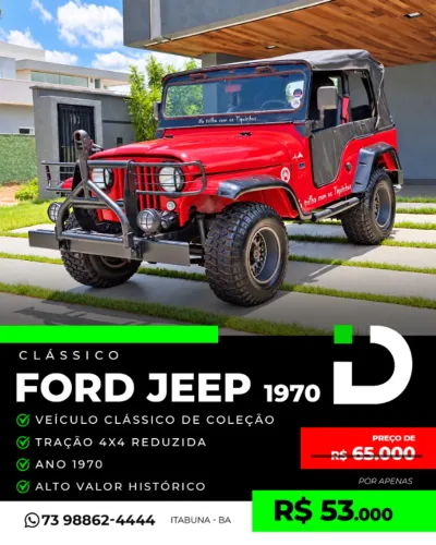Ford Willys Rural 4X4 1970