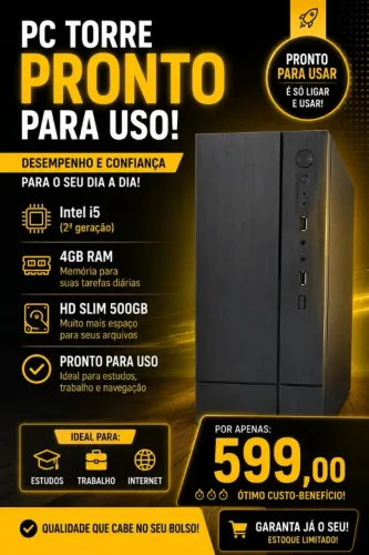 PC- TORRE- PRONTO PARA USO