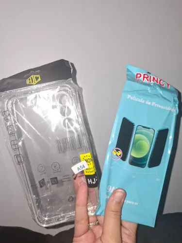Capinha e película privacidade A54