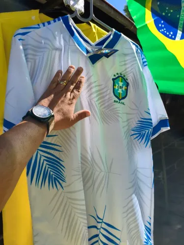 Camisa Seleção Brasileira 170,00, 5x no cartão.