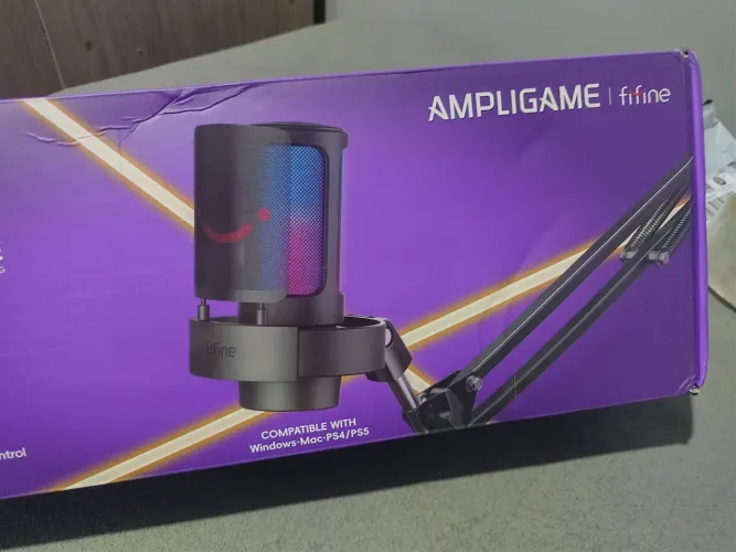 Kit microfone gamer 