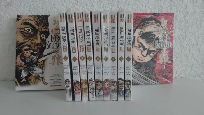 Coleção o novo lobo solitário completo.