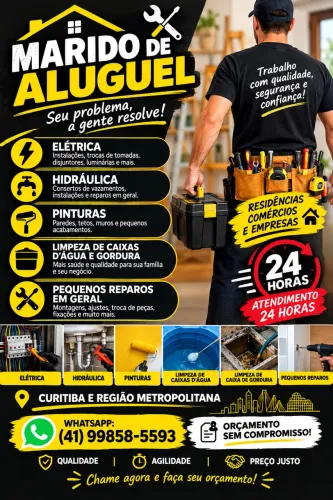 Marido de aluguel 24 horas 