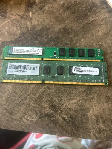 2 memória ram 8gb ddr3 kingstom