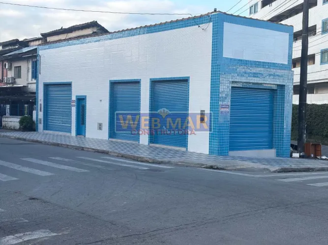 Aluga-se Loja nova em São Vicente, a uma quadra da Frei Gaspar!
