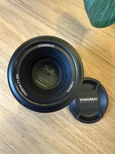 Lente Yongnuo 50mm f/1.8 para Nikon