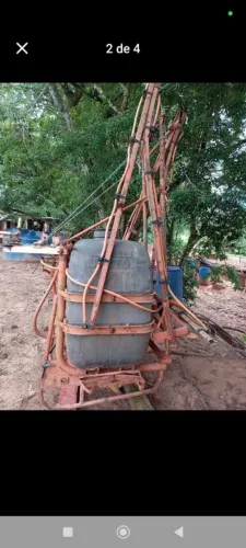 Bomba pulverização 600 litros
