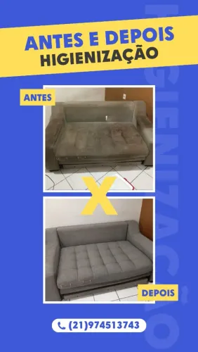 Higienização de estofados