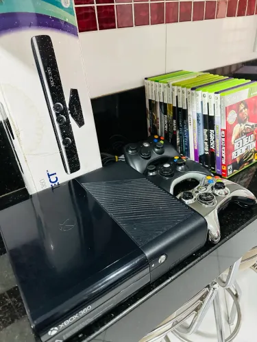 XBOX 360 SLIM - MAIS COMPLETO OLX